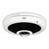 MEGApix CaaS 5MP Fisheye 360°/180° Vandal IP Edge Camera